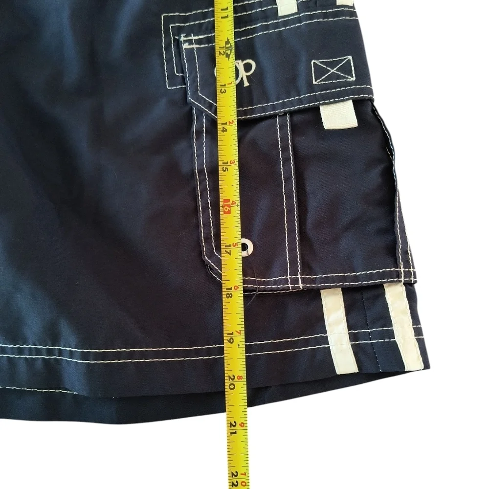 OP Blue Board Shorts Quick-Drying Swimwear Size M